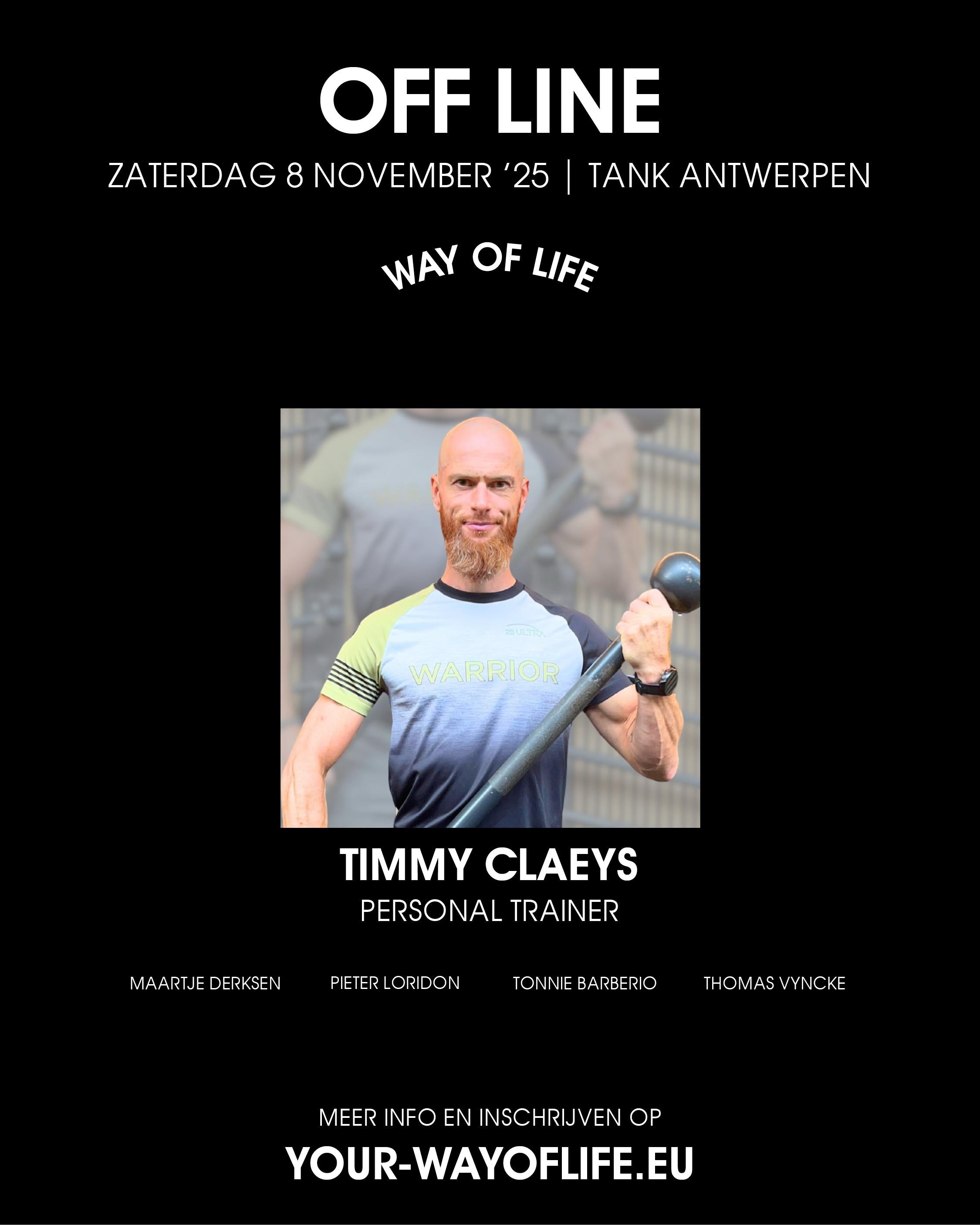 LOVE LIFE OFFLINE EVENT - 8 november 2025 - Tank Antwerpen